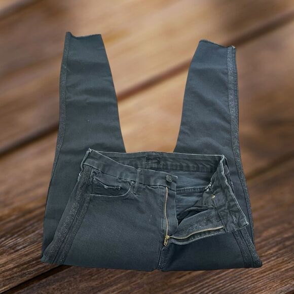 MOTHER Denim HW Looker Frey Guilty Party Racer 28 - Picture 2 of 8